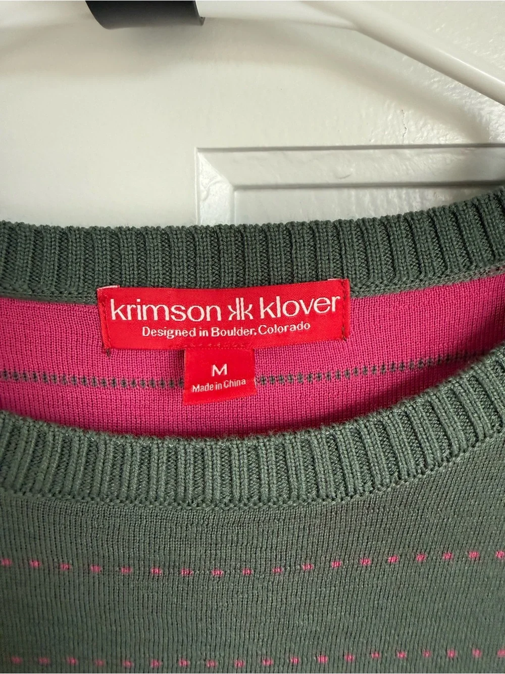 Krimson Klover Basecamp Crew Neck Merino Wool Sweater Medium